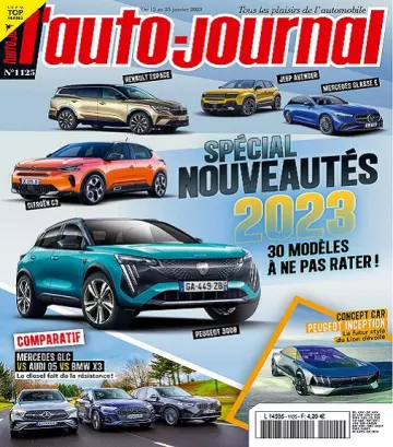 L’Auto-Journal N°1125 Du 12 au 25 Janvier 2023  [Magazines]