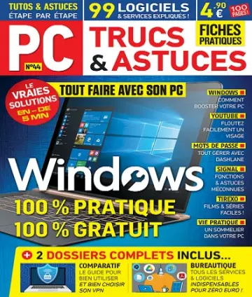 PC Trucs et Astuces N°44 – Octobre-Décembre 2021  [Magazines]