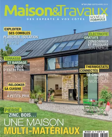 Maison et Travaux N°301-302 – Septembre 2019  [Magazines]