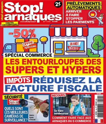 Stop Arnaques N°144 – Mars-Mai 2022  [Magazines]