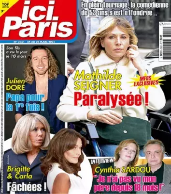 Ici Paris N°3951 Du 24 au 30 Mars 2021  [Magazines]