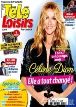 Télé Loisirs N°1635 – 1 au 7 Juillet 2017 [Magazines]