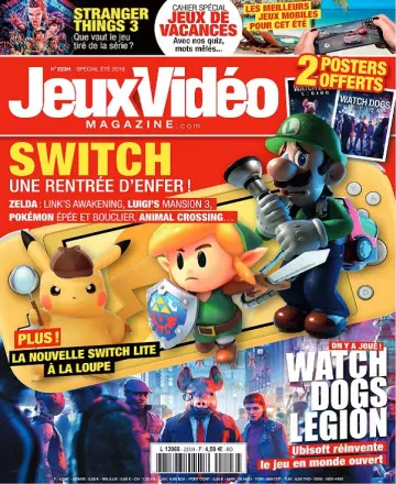 Jeux Vidéo Magazine N°223 – Spécial Été 2019 [Magazines]