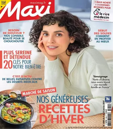 Maxi N°1889 Du 9 au 15 Janvier 2023  [Magazines]