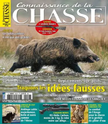 Connaissance De La Chasse N°559 – Novembre 2022  [Magazines]