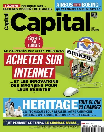 Capital N°331 – Avril 2019  [Magazines]