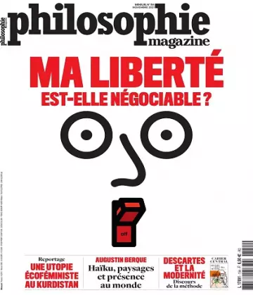 Philosophie Magazine N°154 – Novembre 2021 [Magazines]