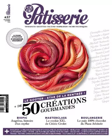 Fou De Pâtisserie N°37 – Septembre-Octobre 2019  [Magazines]