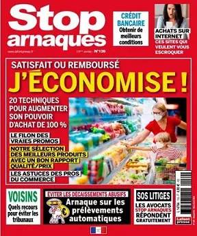 Stop Arnaques N°139 – Mars-Avril 2021  [Magazines]