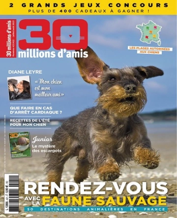 30 Millions d’Amis N°421-422 – Juillet-Août 2023  [Magazines]