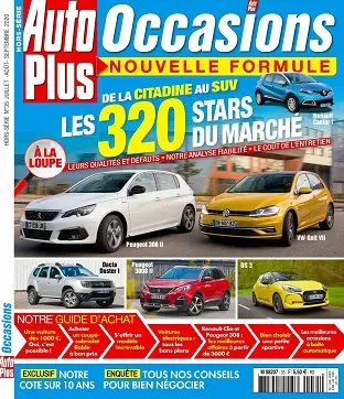 Auto Plus Occasions Hors Série N°35 – Juillet-Septembre 2020 [Magazines]