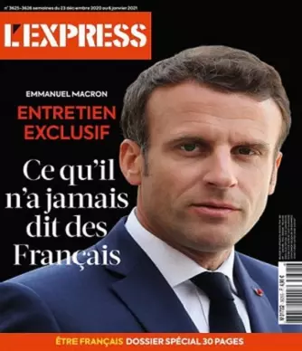L’Express N°3625-3626 Du 23 Décembre 2020  [Magazines]