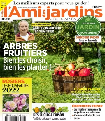 L’Ami des Jardins et de La Maison N°1144 – Novembre 2022  [Magazines]