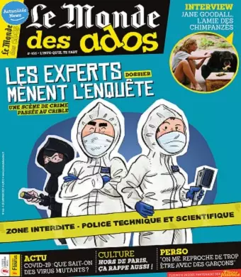 Le Monde Des Ados N°466 Du 20 Janvier 2021 [Magazines]