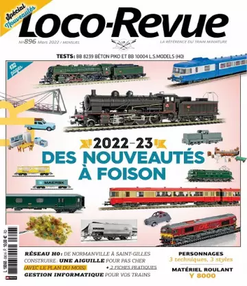 Loco-Revue N°896 – Mars 2022  [Magazines]
