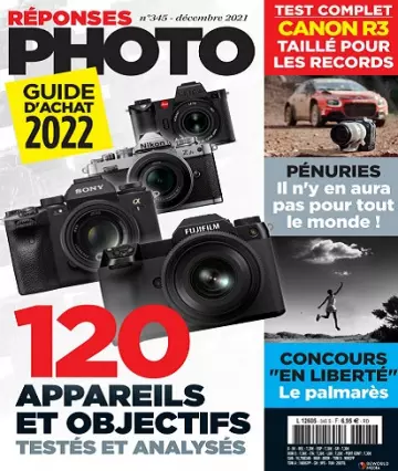 Réponses Photo N°345 – Décembre 2021  [Magazines]
