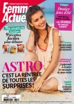 Femme Actuelle - 21 au 27 Août 2017  [Magazines]