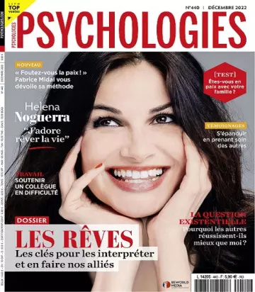 Psychologies Magazine N°440 – Décembre 2022  [Magazines]