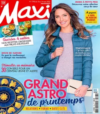 Maxi N°1793 Du 8 au 14 Mars 2021  [Magazines]