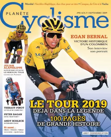 Planète Cyclisme N°90 – Août-Septembre 2019 [Magazines]