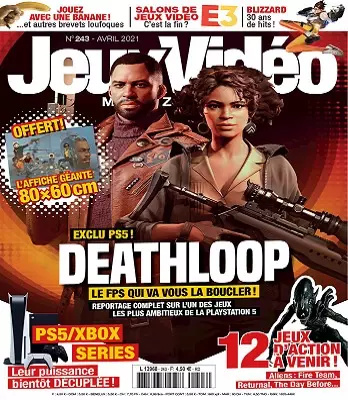 Jeux Vidéo Magazine N°243 – Avril 2021 [Magazines]