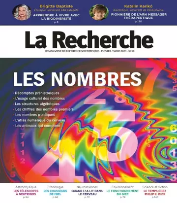 La Recherche N°572 – Janvier-Mars 2023  [Magazines]