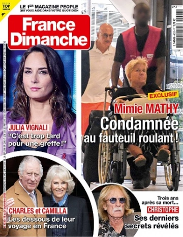 France Dimanche N°4020 Du 15 au 21 Septembre 2023  [Magazines]