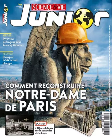 Science et Vie Junior N°358 – Juillet 2019  [Magazines]
