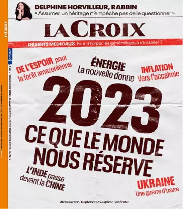 La Croix L’Hebdo Du 31 Décembre 2022  [Magazines]
