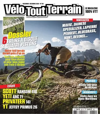 Vélo Tout Terrain N°261 – Novembre-Décembre 2020 [Magazines]