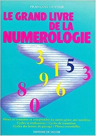 LE GRAND LIVRE DE LA NUMEROLOGIE - FRANÇOIS NOTTER  [Livres]