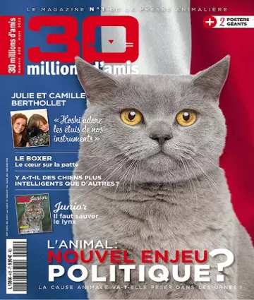 30 Millions d’Amis N°405 – Mars 2022  [Magazines]