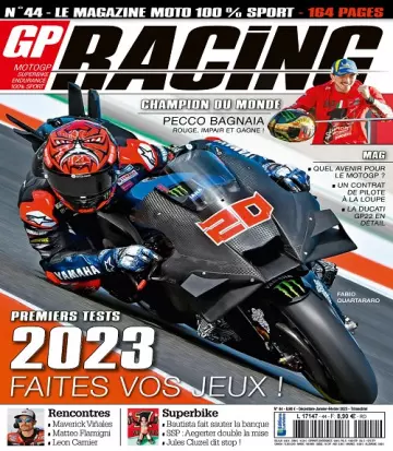GP Racing N°44 – Décembre 2022-Février 2023  [Magazines]
