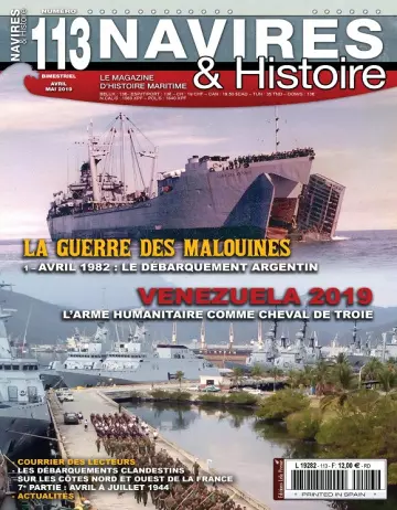 Navires et Histoire N°113 – Avril-Mai 2019  [Magazines]