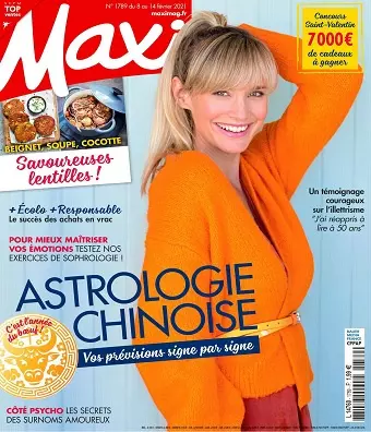 Maxi N°1789 Du 8 au 14 Février 2021  [Magazines]