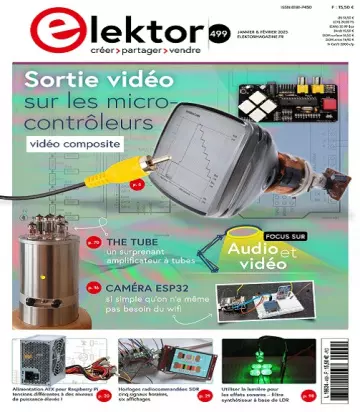 Elektor N°500 – Janvier-Février 2023 [Magazines]