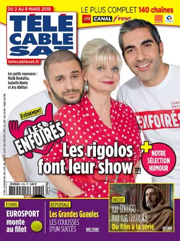 Télécâble Sat Hebdo Du 2 au 8 Mars 2019  [Magazines]