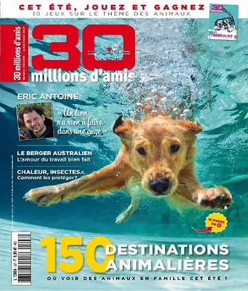 30 Millions d’Amis N°397-398- Juillet-Août 2021  [Magazines]