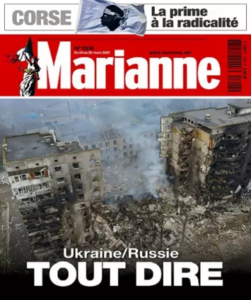 Marianne N°1306 Du 24 au 30 Mars 2022  [Magazines]