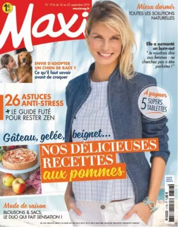 Maxi France - 16 Septembre 2019  [Magazines]