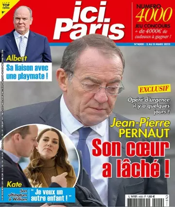 Ici Paris N°4000 Du 2 au 8 Mars 2022  [Magazines]
