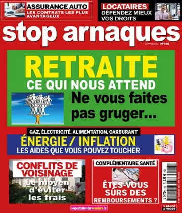 Stop Arnaques N°148 – Mars-Mai 2023  [Magazines]