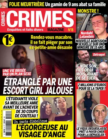 Crimes Magazine N°8 - Décembre 2019 - Janvier 2020  [Magazines]
