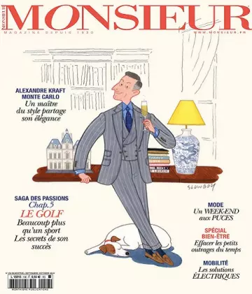Monsieur Magazine N°156 – Septembre-Octobre 2022  [Magazines]