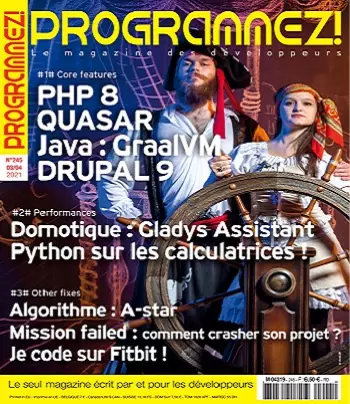 Programmez N°245 – Mars-Avril 2021  [Magazines]