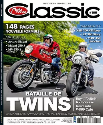 Moto Revue Classic N°105 – Juillet 2019 [Magazines]