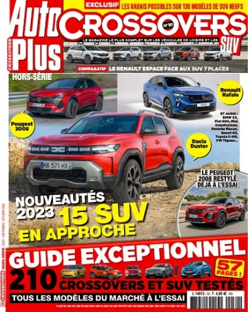 Auto Plus Hors Série Crossovers N°30 – Août-Octobre 2023  [Magazines]