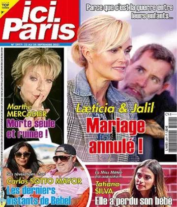 Ici Paris N°3977 Du 22 au 28 Septembre 2021  [Magazines]