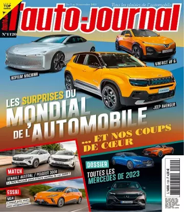 L’Auto-Journal N°1120 Du 3 au 16 Novembre 2022  [Magazines]