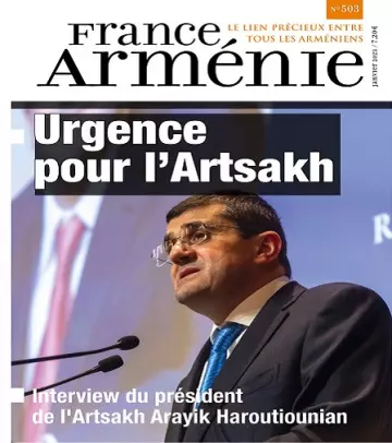 France Arménie N°503 – Janvier 2023 [Magazines]